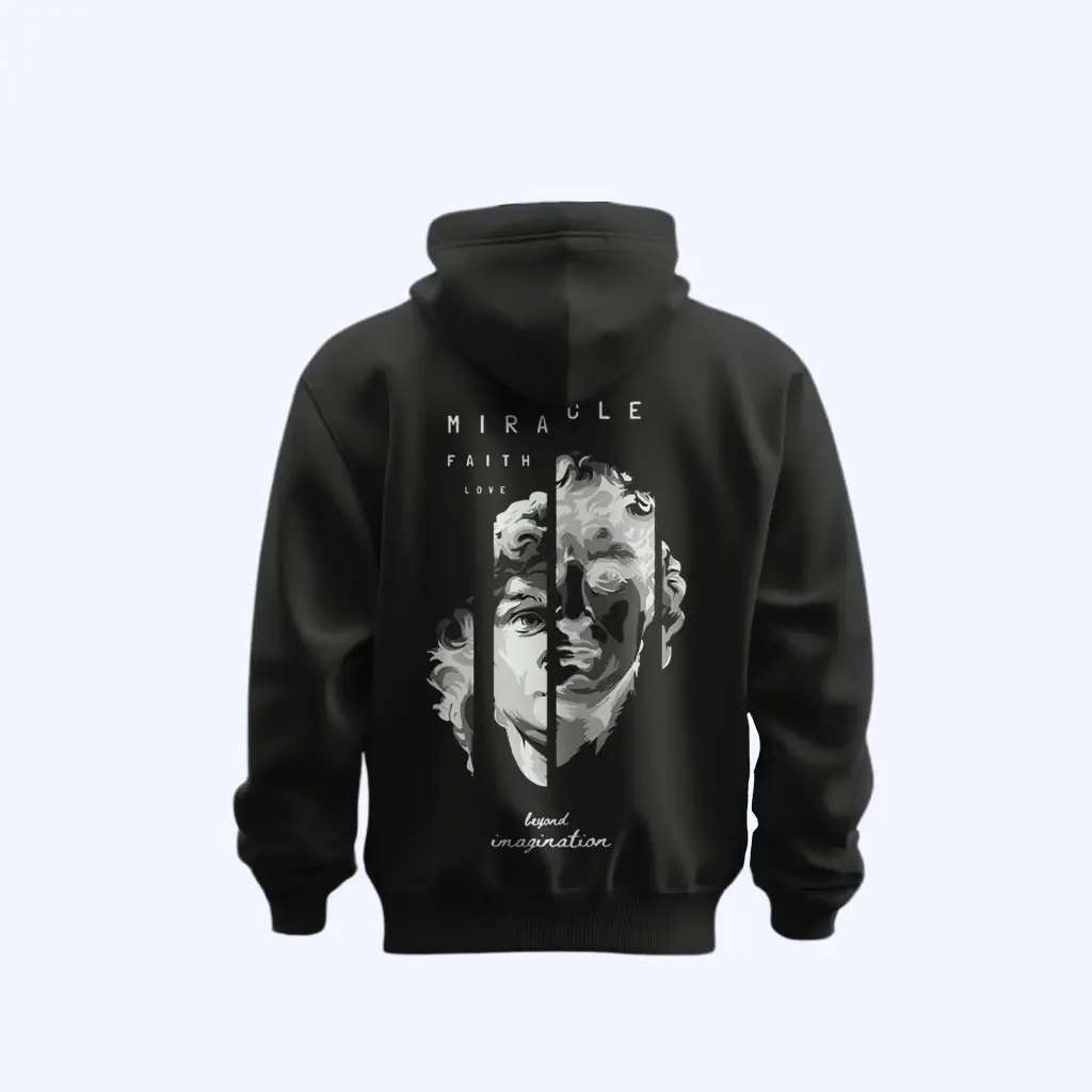 Miracle black Hoodie