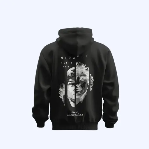Miracle black Hoodie