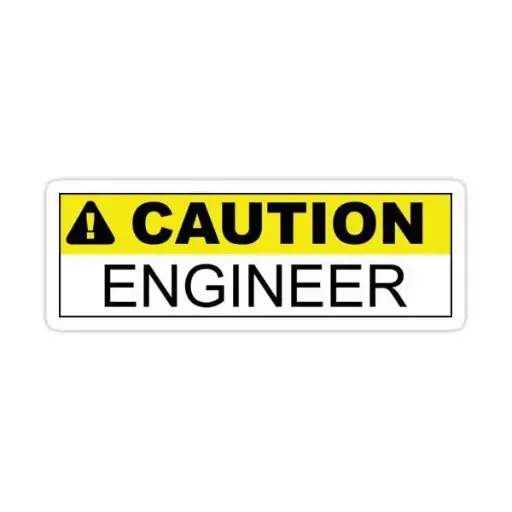 A caution eng